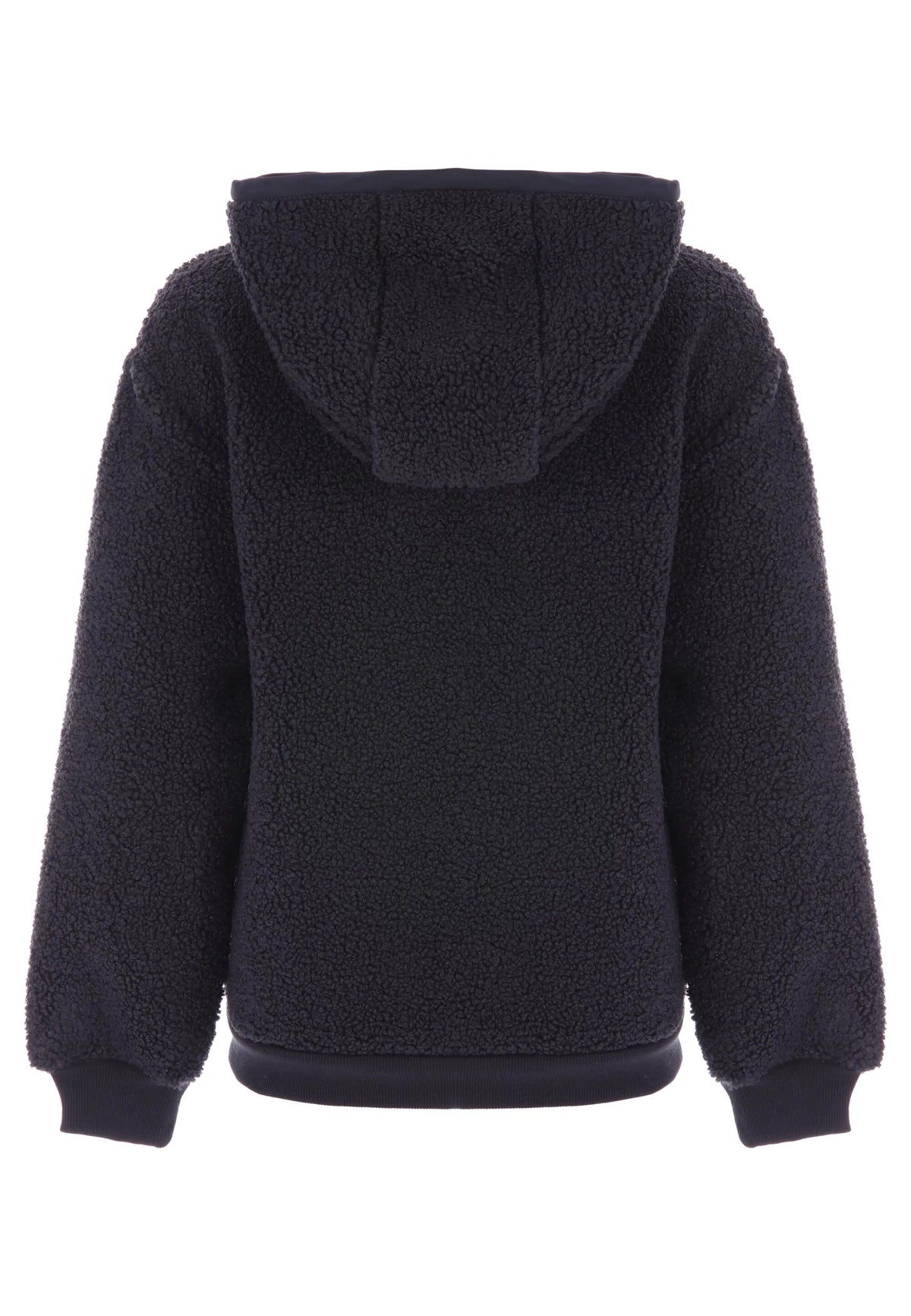 Older Boys Charcoal Borg Fleece Jacket
