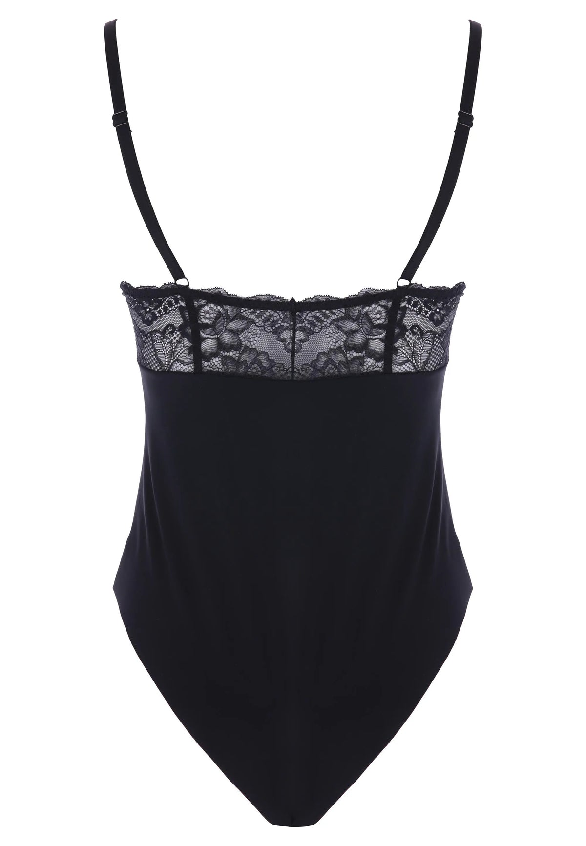 Womens Black Lace Smoothing Body