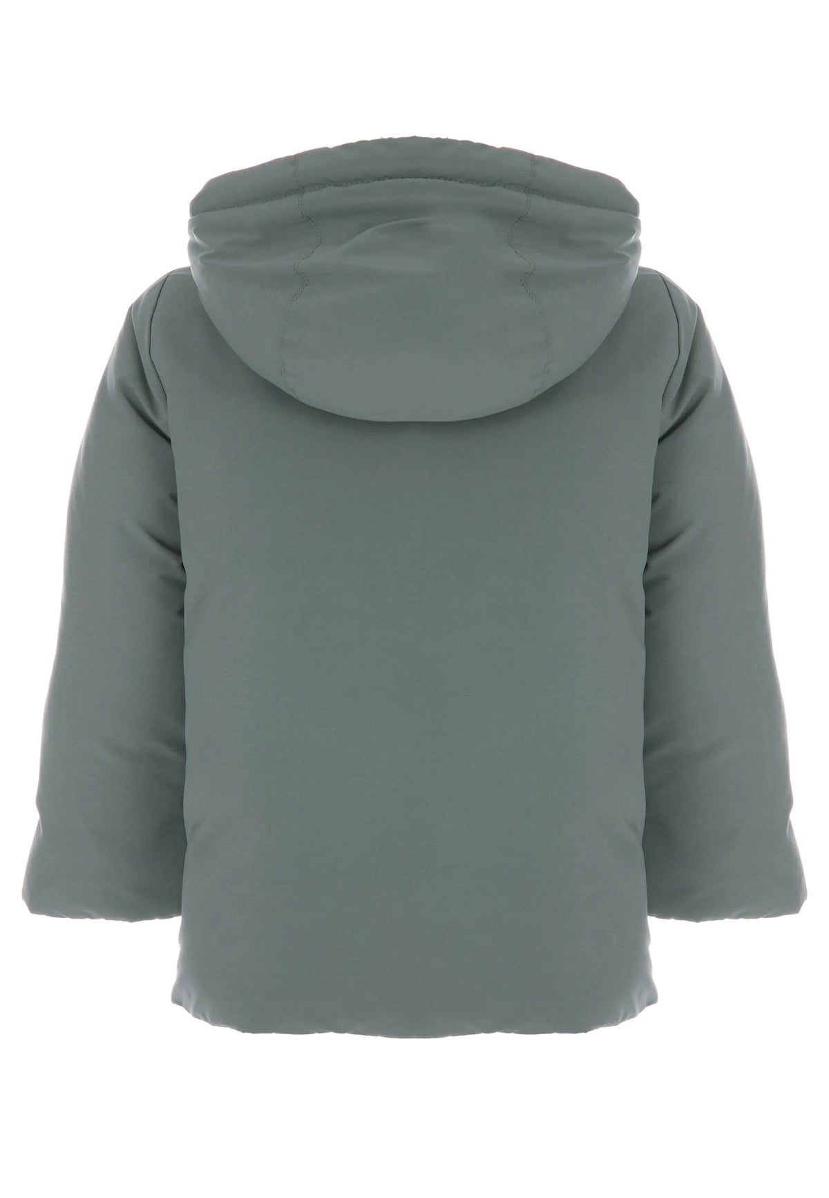 Younger Boys Khaki Padded Hooded Jacket