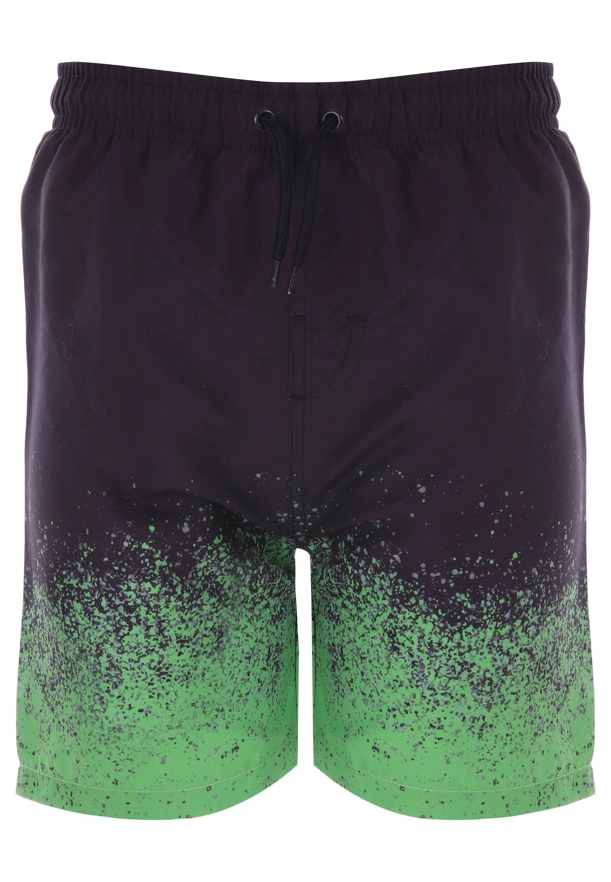 Older Boys Black Ombre Swim Shorts