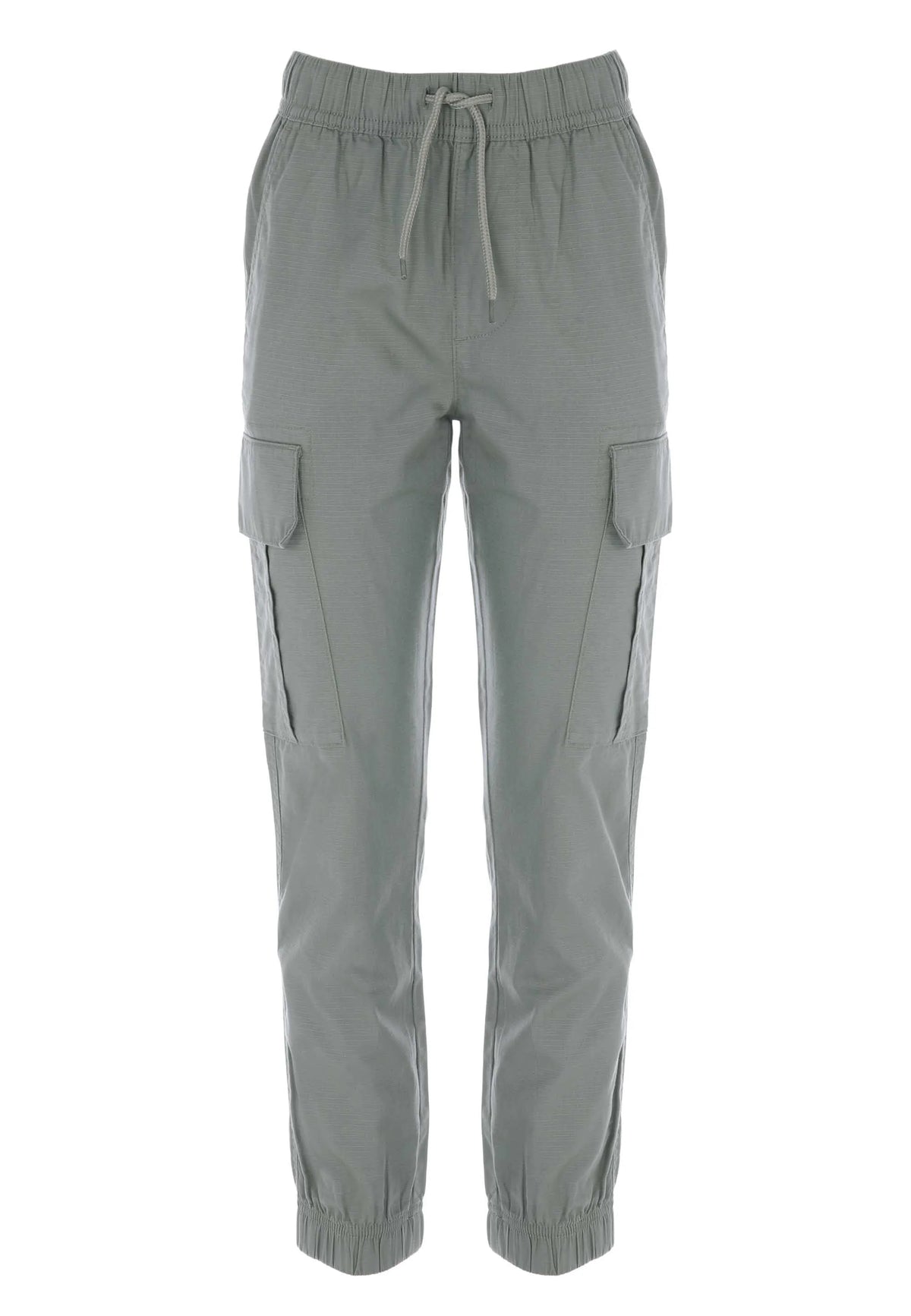Older Boys Khaki Ripstop Cargo Trousers
