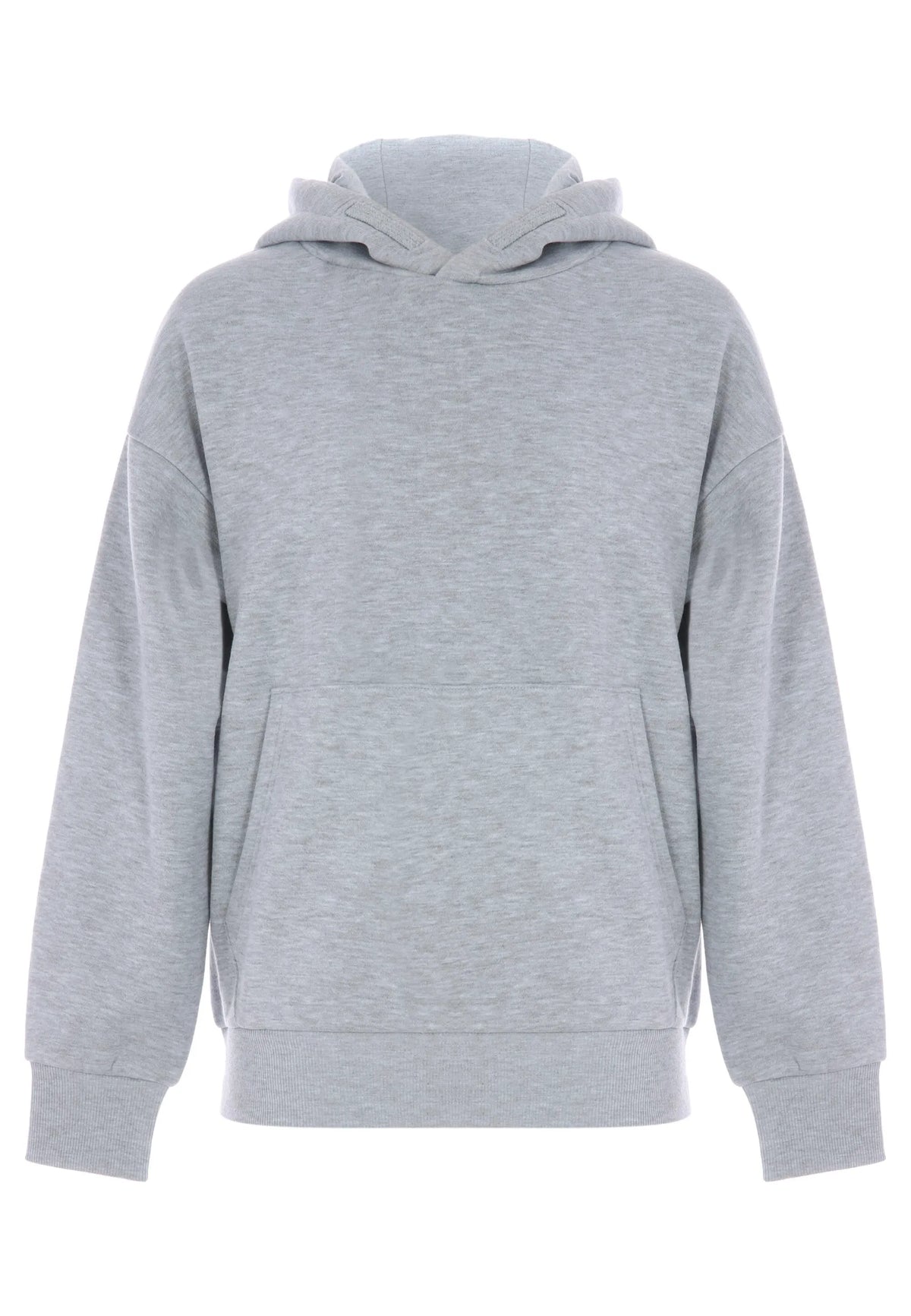 Older Boys Grey Cotton Blend Hoody