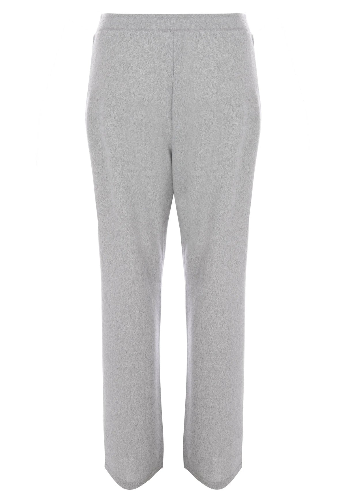 Womens Grey Soft Touch Wide Leg Bottoms