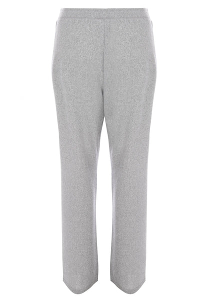 Womens Grey Soft Touch Wide Leg Bottoms