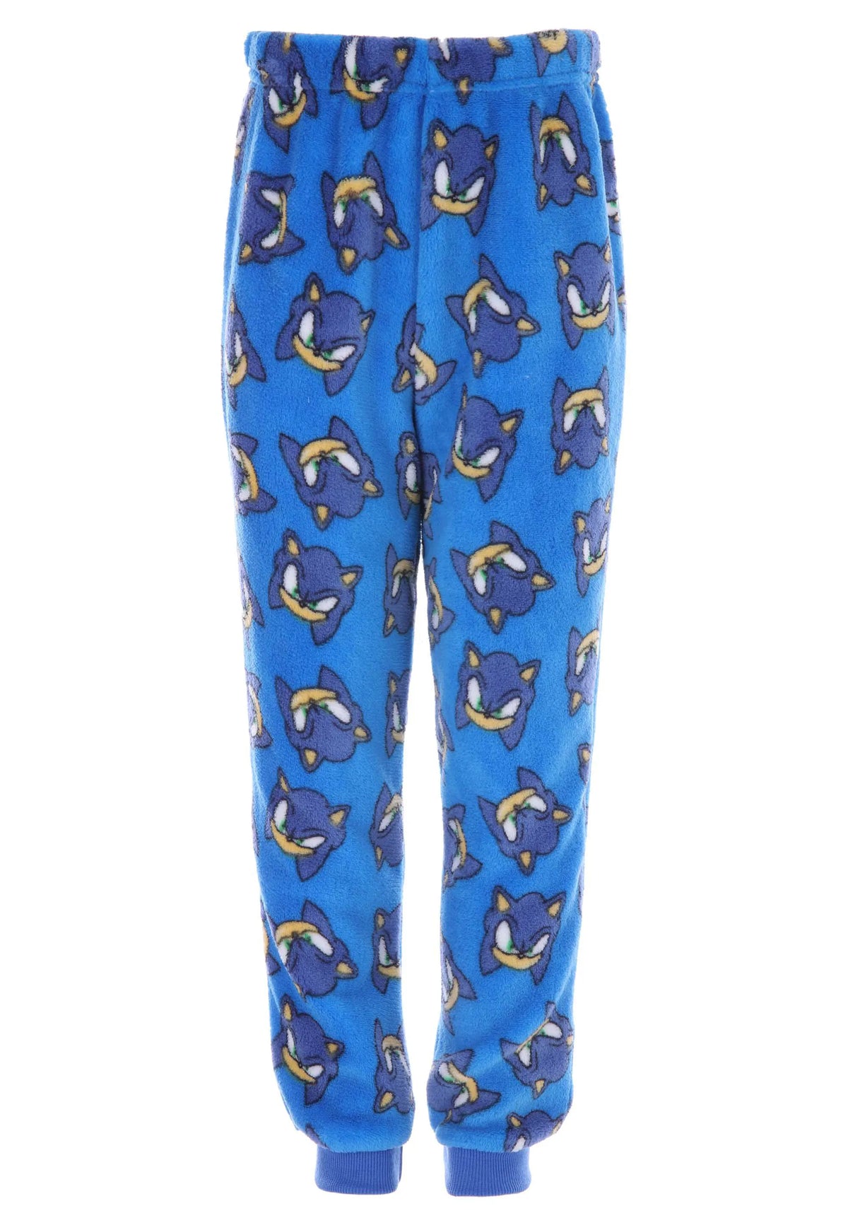 Younger Boys Blue Sonic The Hedgehog Fleece Pyjama Set