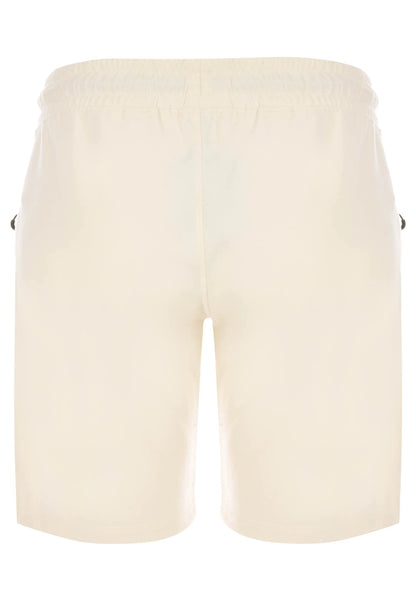 Mens Ecru Sports Sweat Shorts
