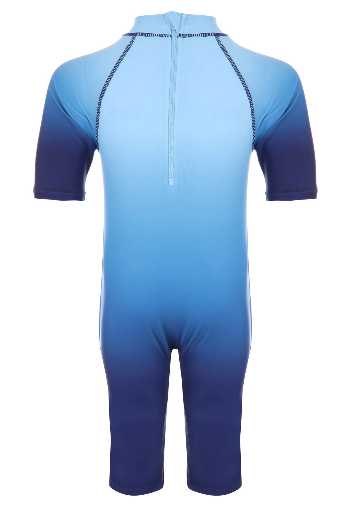 Younger Boys Blue Ombre Sun Safe Swimsuit