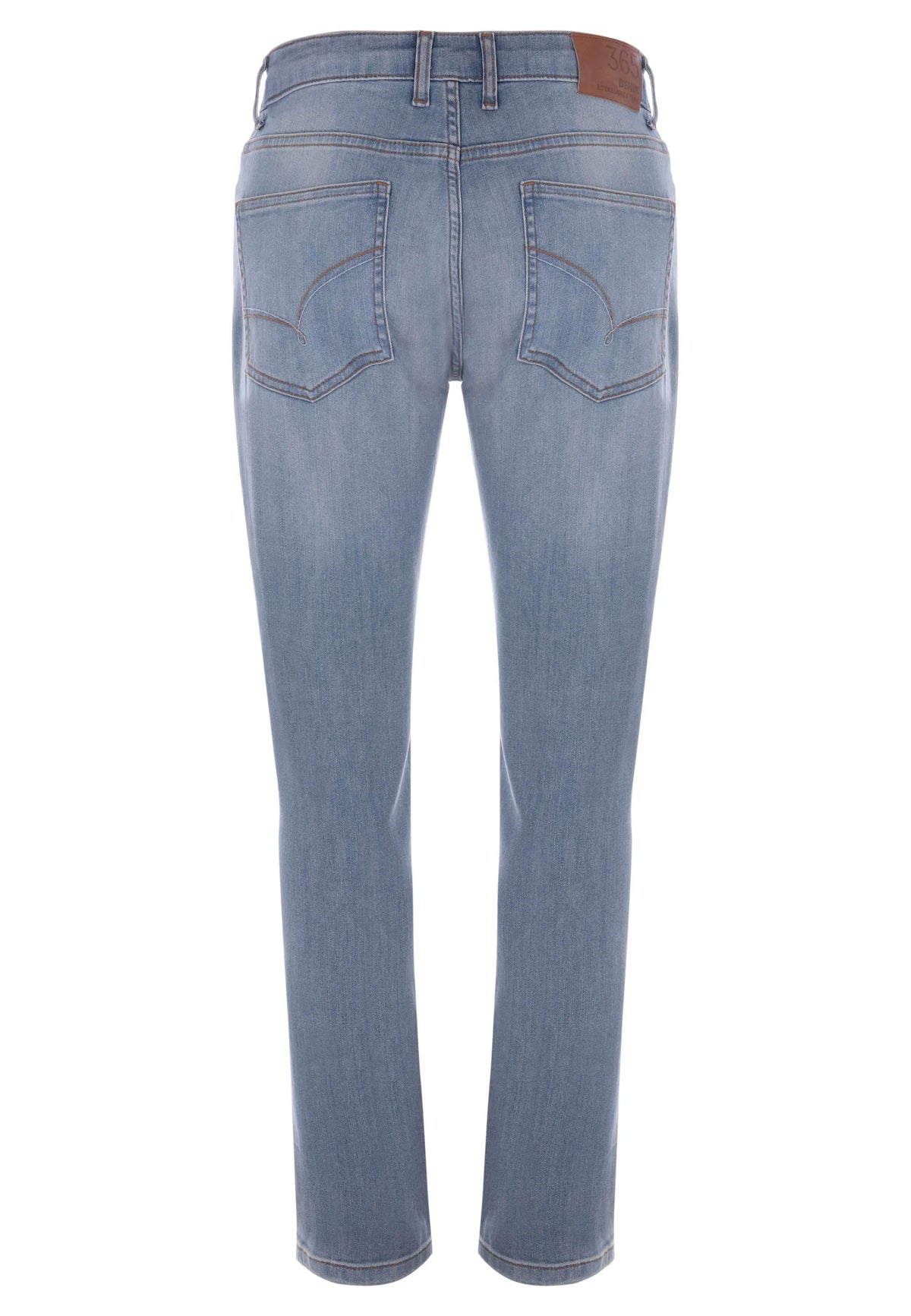 Mens Blue Vintage Slim Fit Jeans