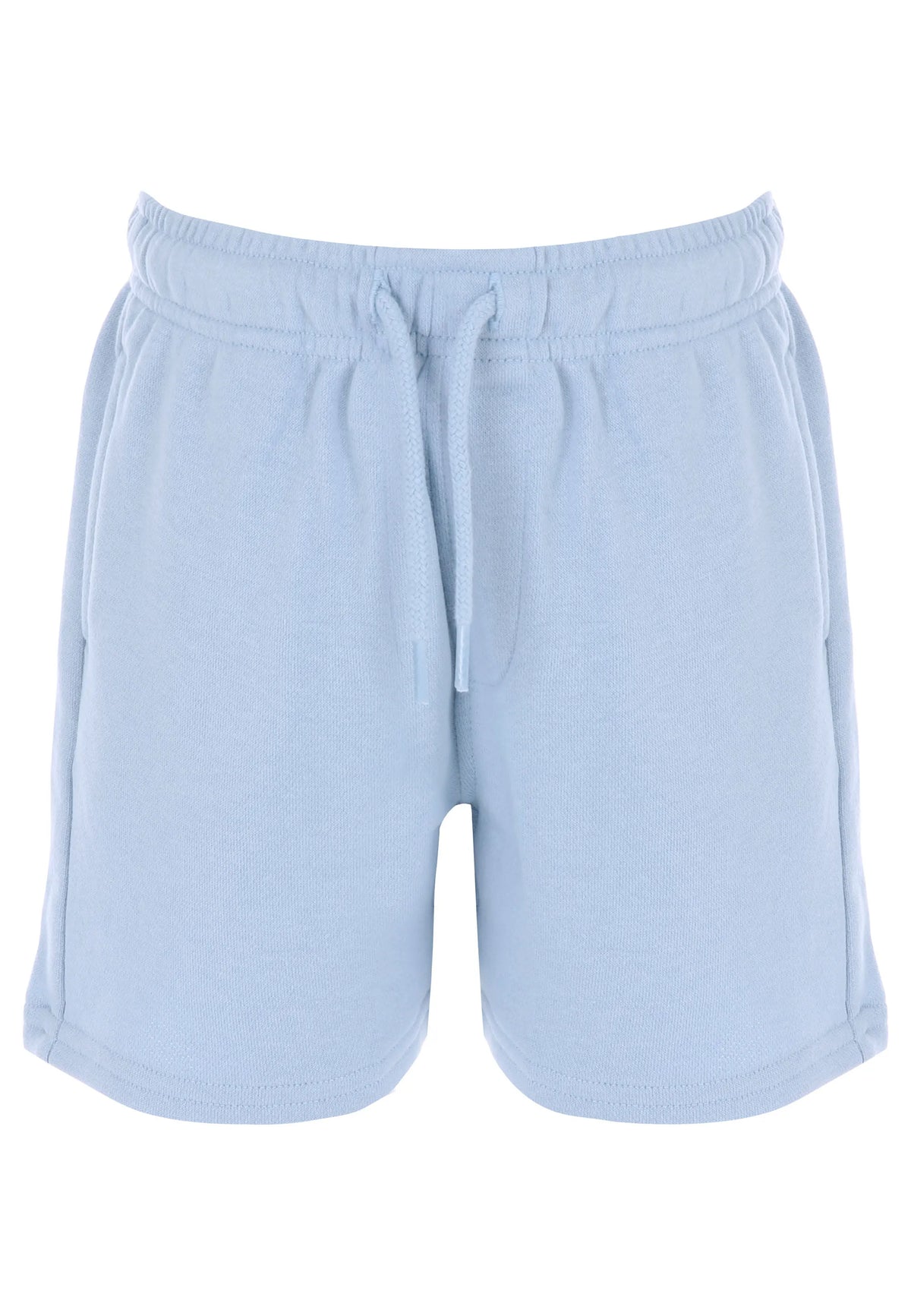 Younger Boys Blue Drawstring Sweat Shorts