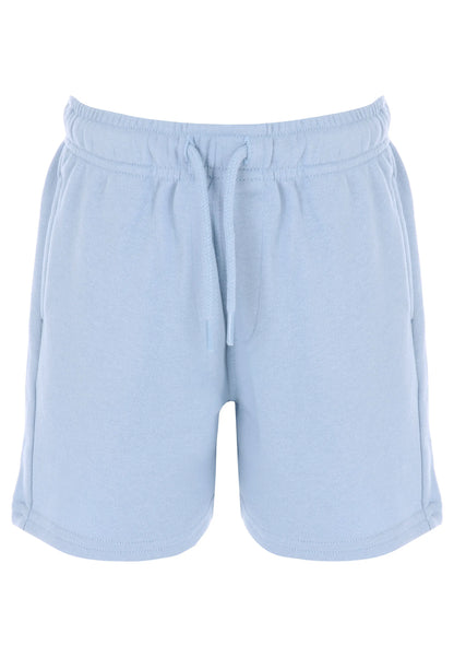 Younger Boys Blue Drawstring Sweat Shorts