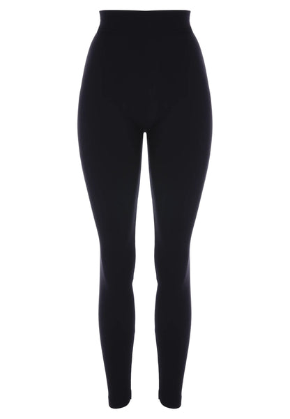 Womens Plain Thermal Heavy Weight Leggings