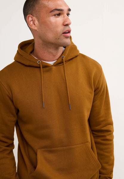 Mens Mustard Cotton Rich Hoodie