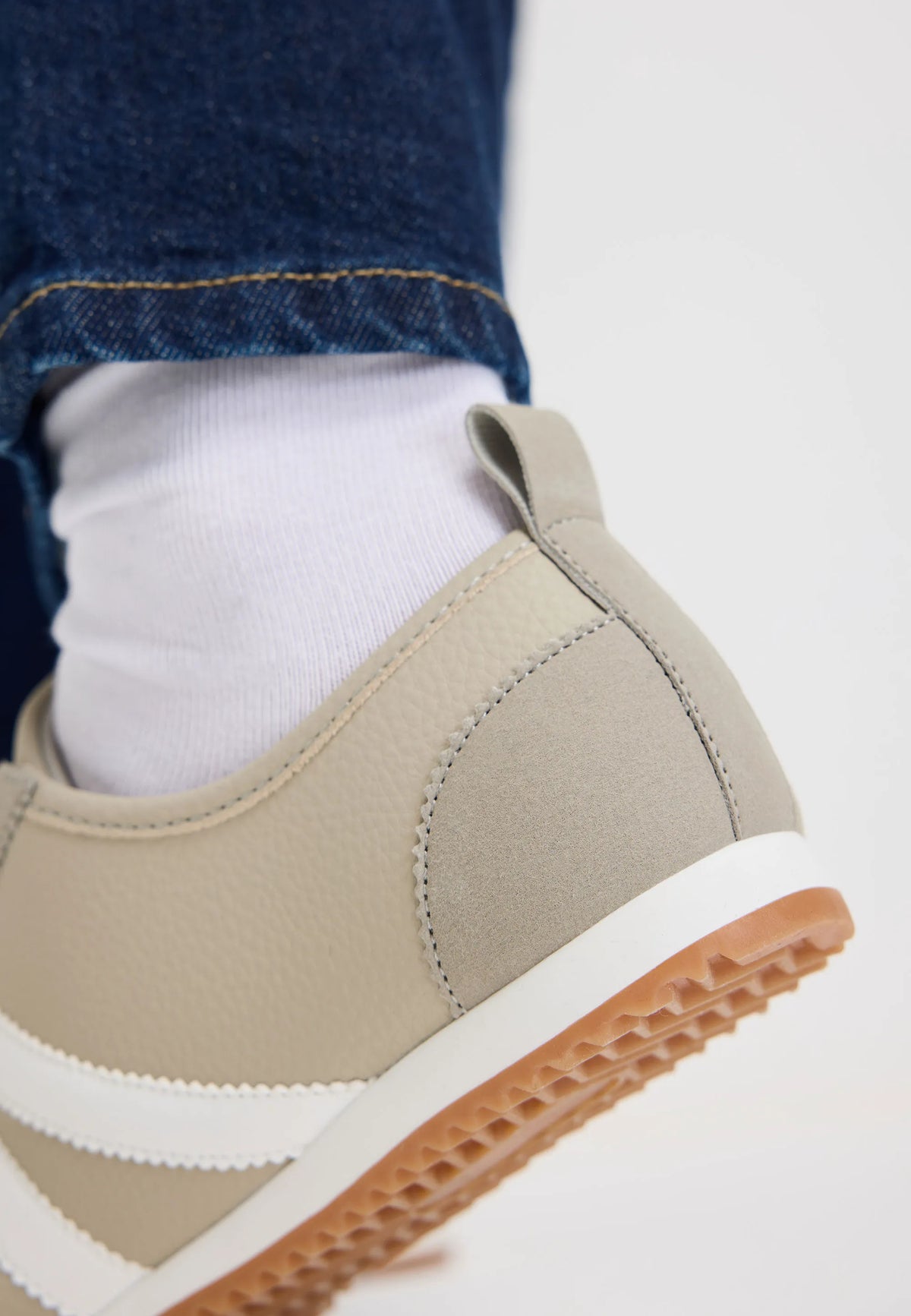 Womens Green Retro Stripe Trainers