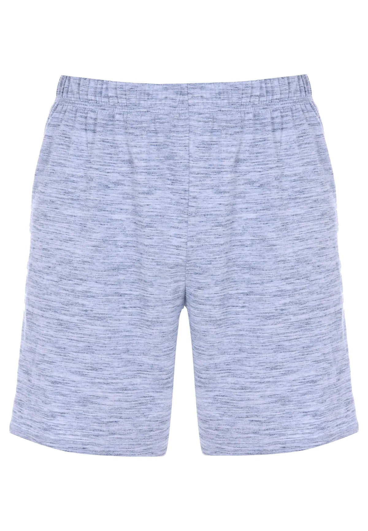 Mens Blue Marl Short Pyjama Set