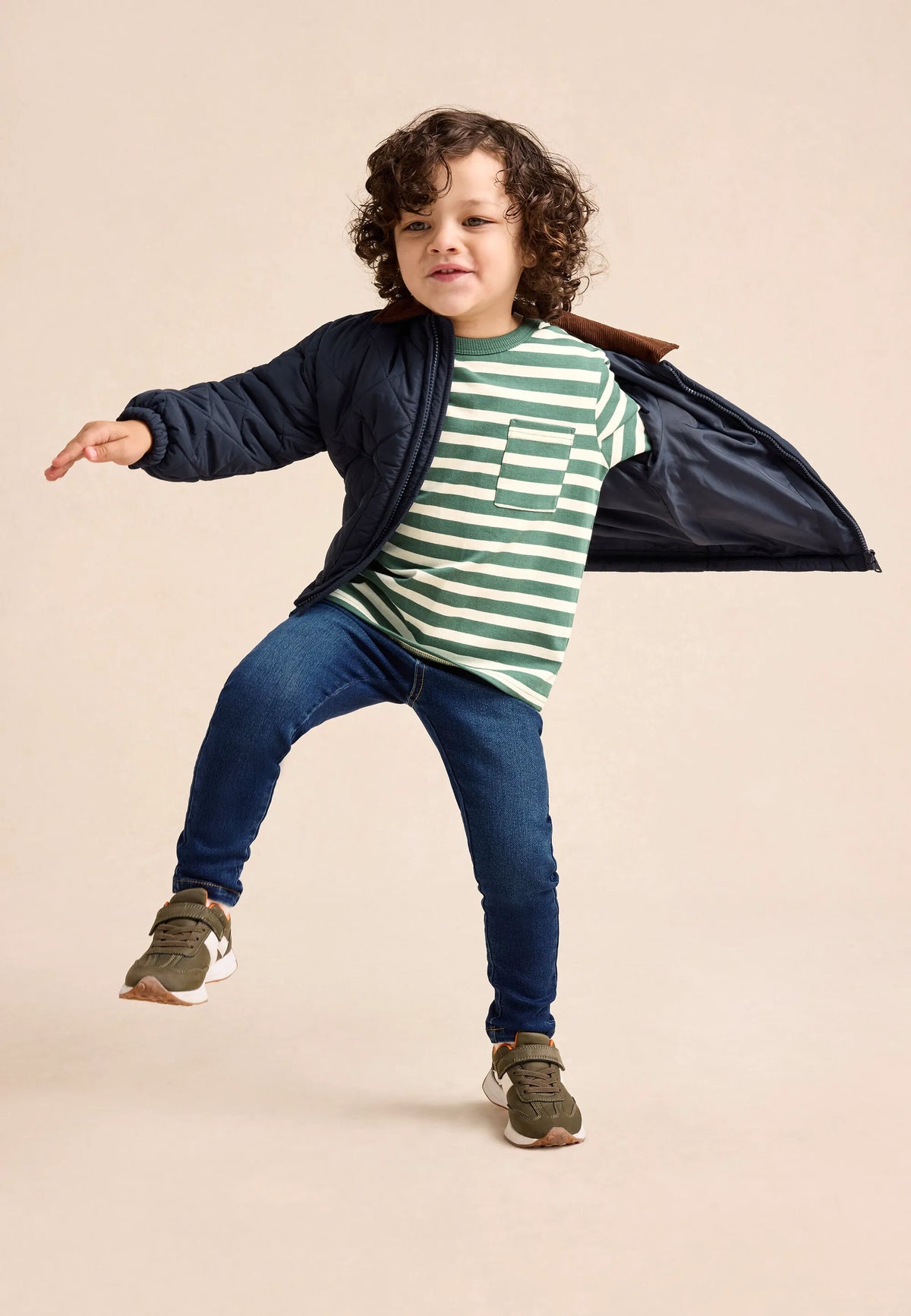Younger Boys Blue Slim Fit Jeans
