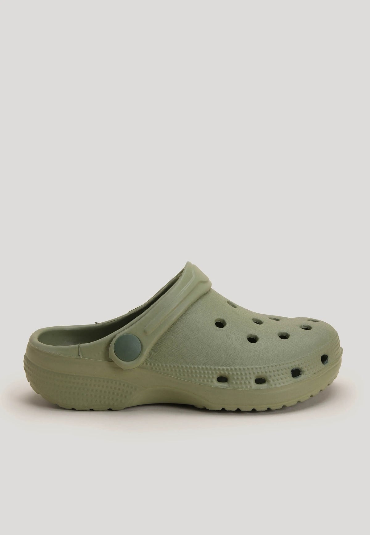 Boys Green Clog Sandals