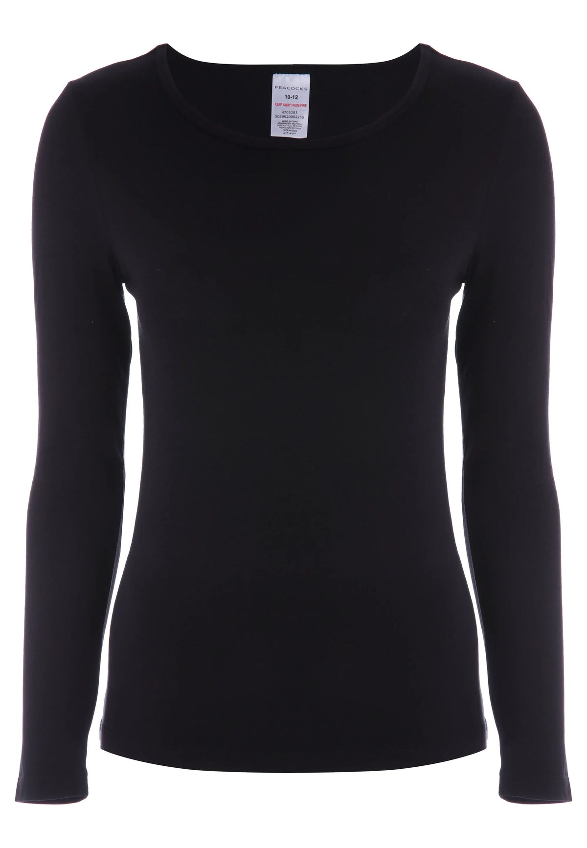 Womens Plain Soft Thermal Top