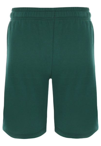 Older Boys Green Drawstring Sweat Shorts