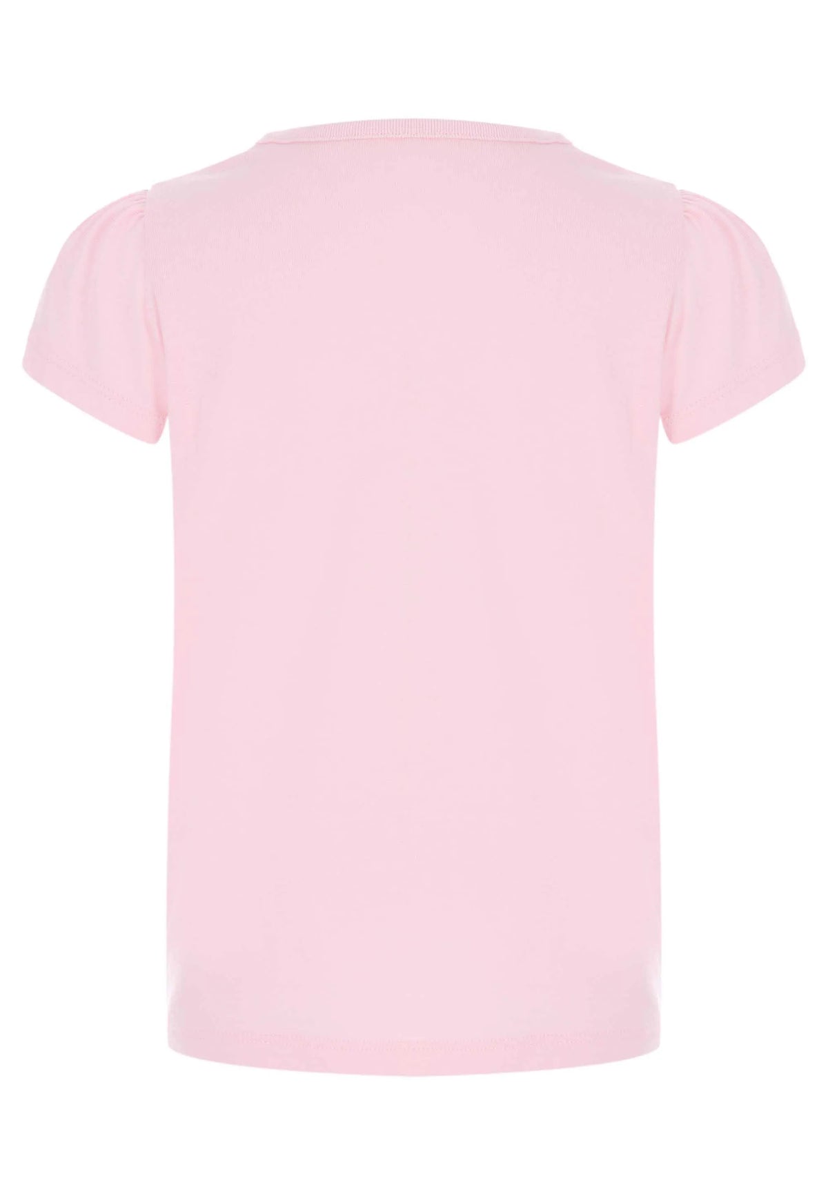 Younger Girls Pink Applique Sequin Unicorn T-Shirt