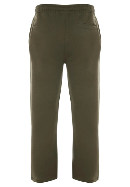 Mens Khaki Straight Fit Joggers