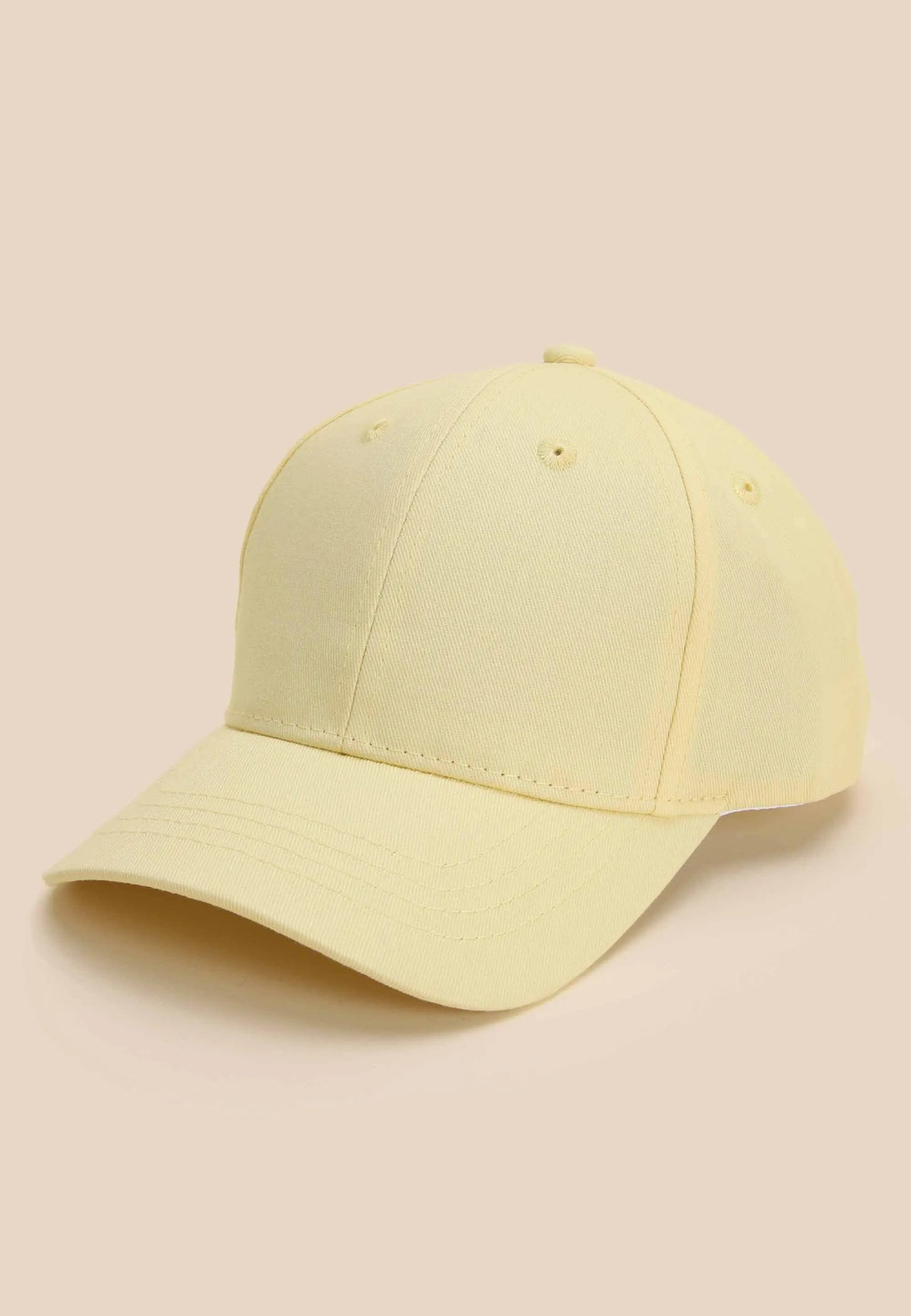 Girls Lemon Cotton Baseball Cap