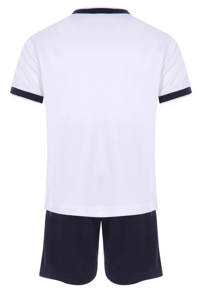 Younger Kids Navy England T-Shirt & Shorts Set