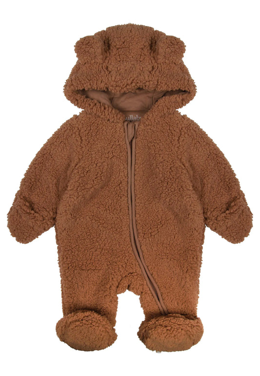 Baby Boys Brown Borg All In One Suit