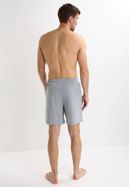 Mens 2pk Grey & Navy Jersey Shorts