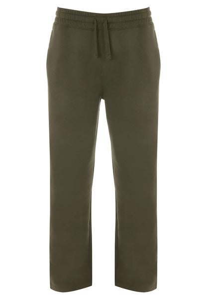 Mens Khaki Straight Fit Joggers