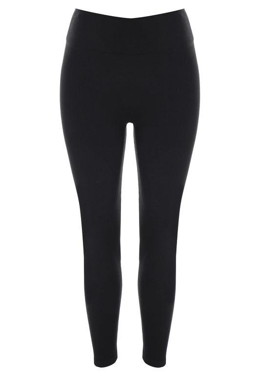 Womens Black Seamfree Leggings