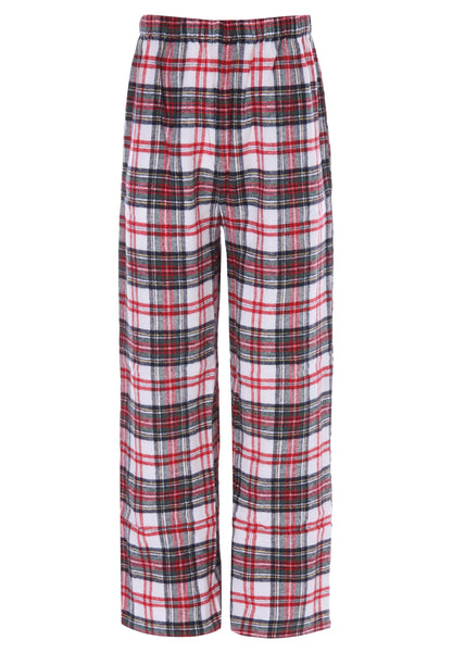 Unisex Kids Cream Check Print Cotton Family Pyjama Set
