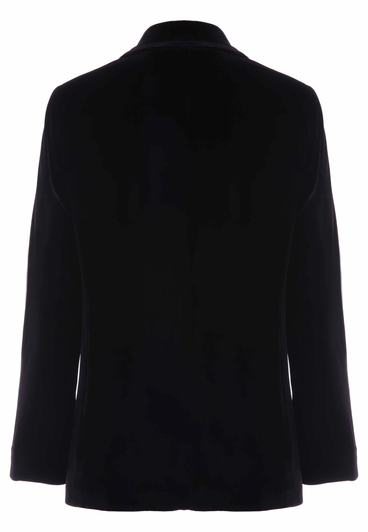 Womens Black Velvet Premium Blazer Jacket
