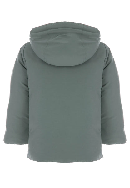 Younger Boys Khaki Padded Hooded Jacket