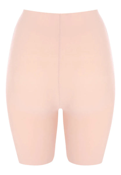 Womens Beige Light Support Control Shorts
