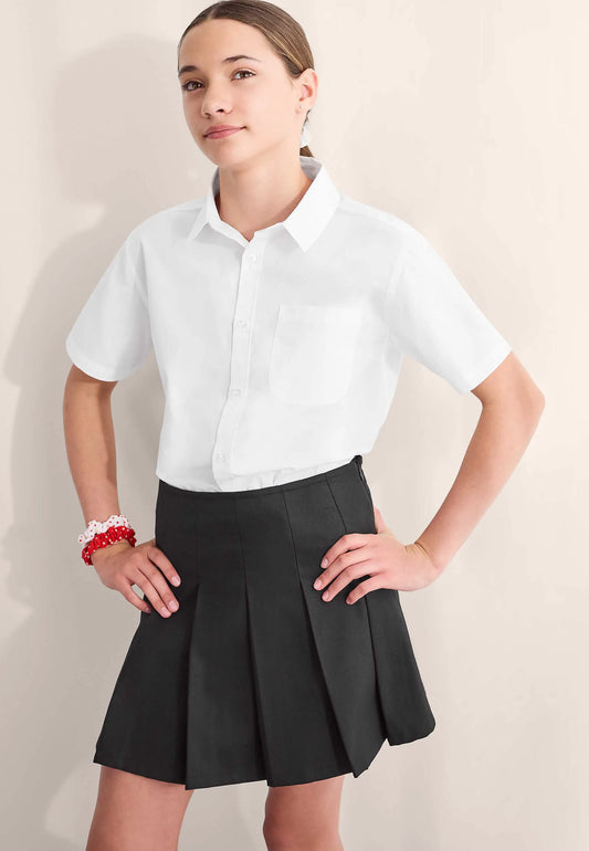 Older Girls Short Sleeve School Shirt