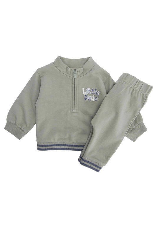 Baby Boys Sage Sweatshirt & Joggers Set