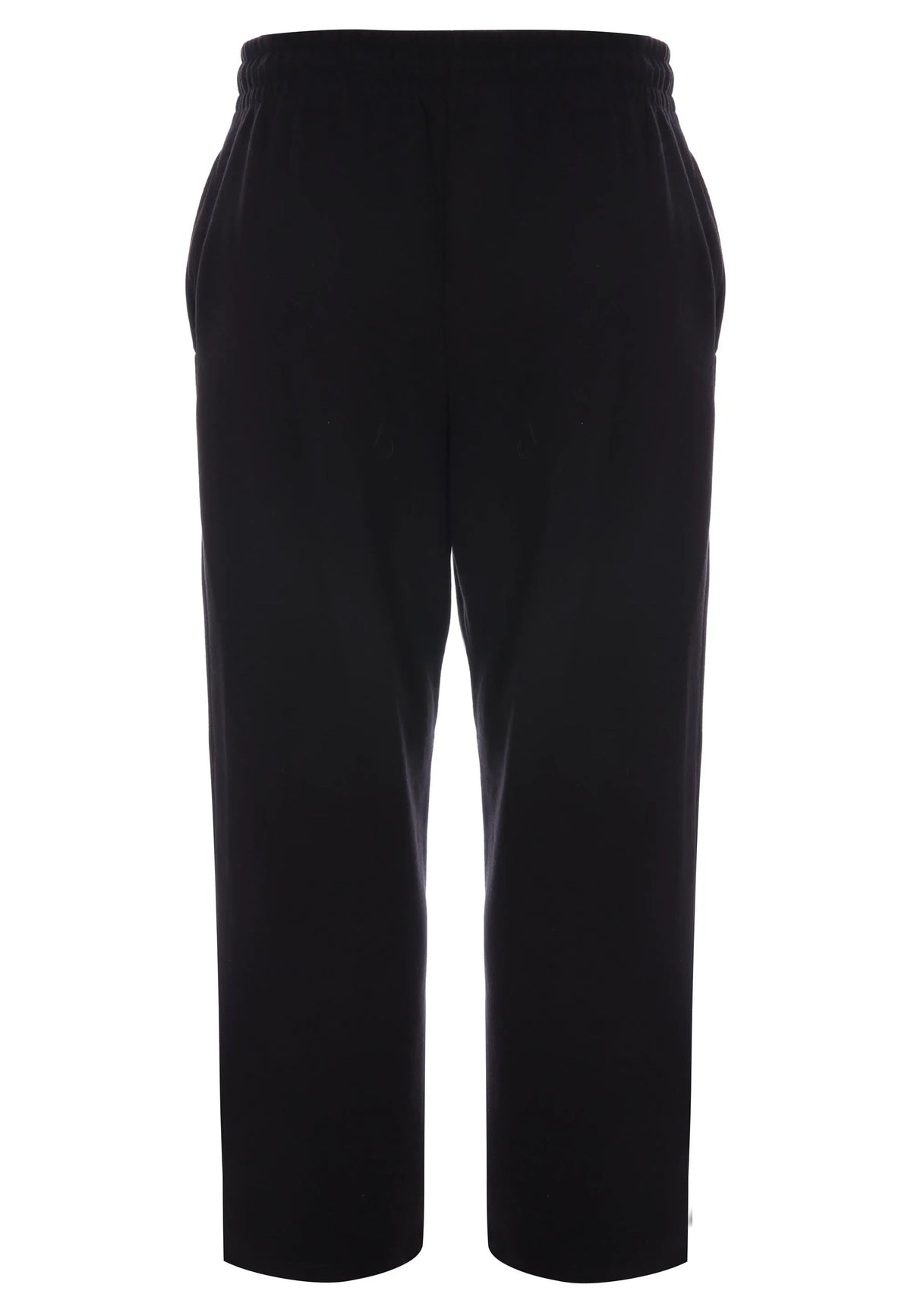 Mens Black Relaxed Fit Joggers