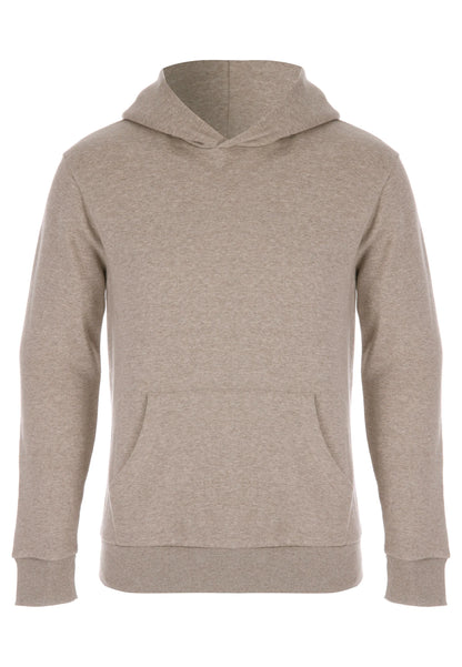Mens Light Brown Hoodie Sweatshirt