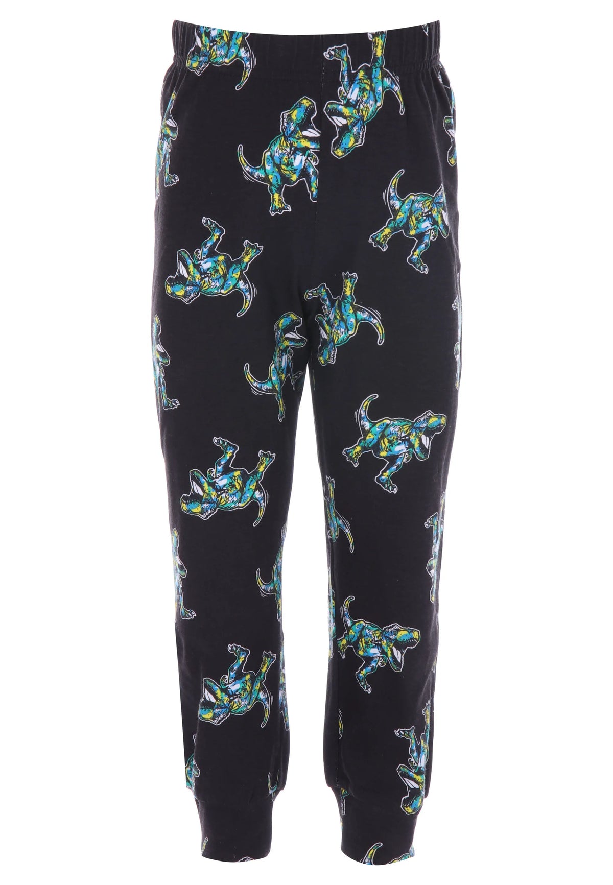 Younger Boys Cotton Dinosaur Long Pyjama Set