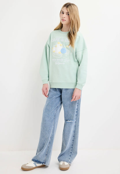 Older Girls Mint Cake Graphic Sweatshirt