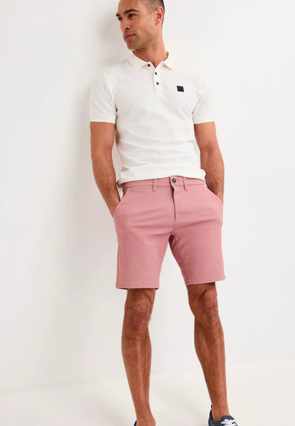 Mens Pink Cotton Rich Chino Shorts