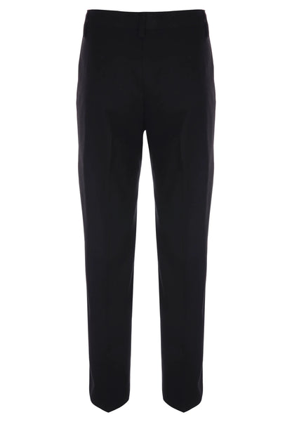 Older Boys Black Regular Fit School Trousers
