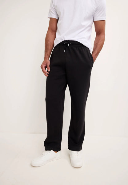 Mens Black Relaxed Fit Joggers
