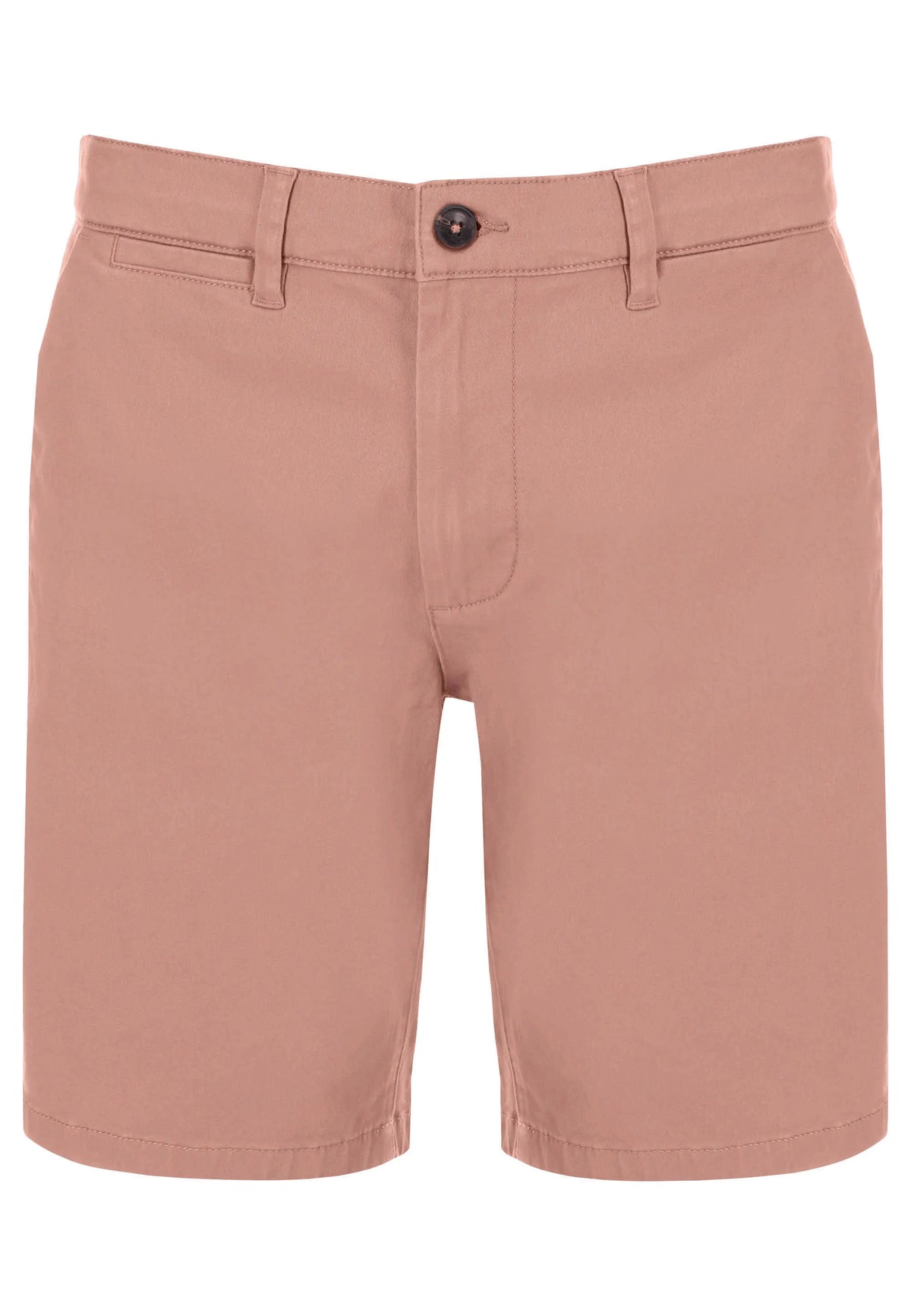 Mens Pink Cotton Rich Chino Shorts