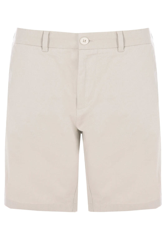 Mens Ecru Smart Chino Shorts