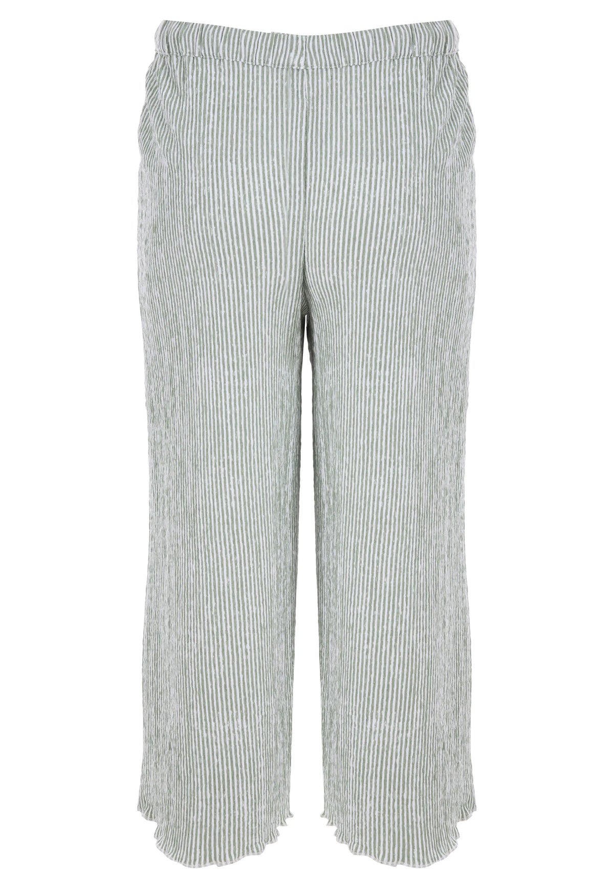 Older Girls Mint Stripe Culotte Trousers