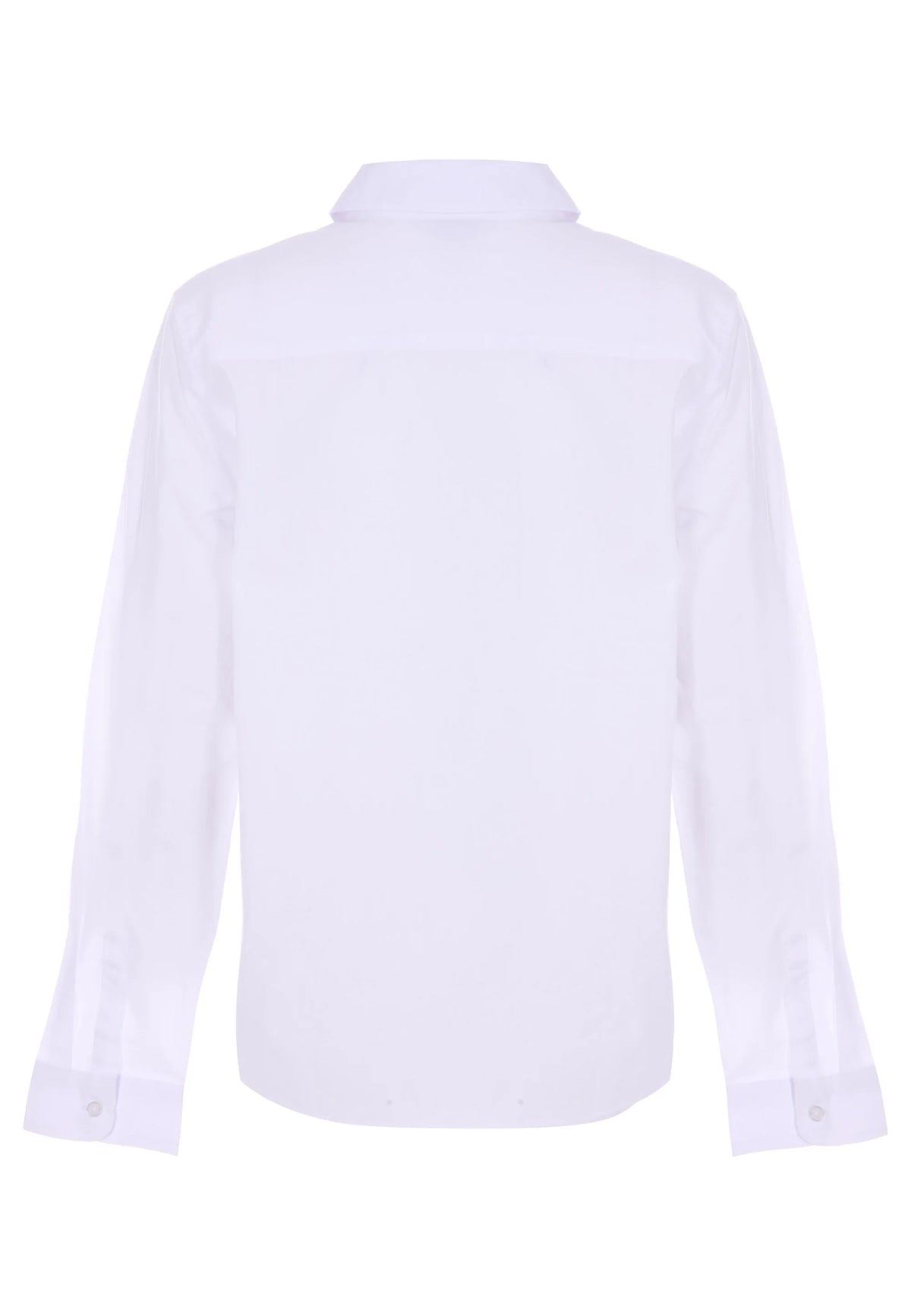 Older Boys White Long Sleeve School Shirt