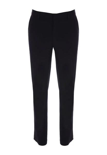 Mens Black Slim Leg Fit Trousers