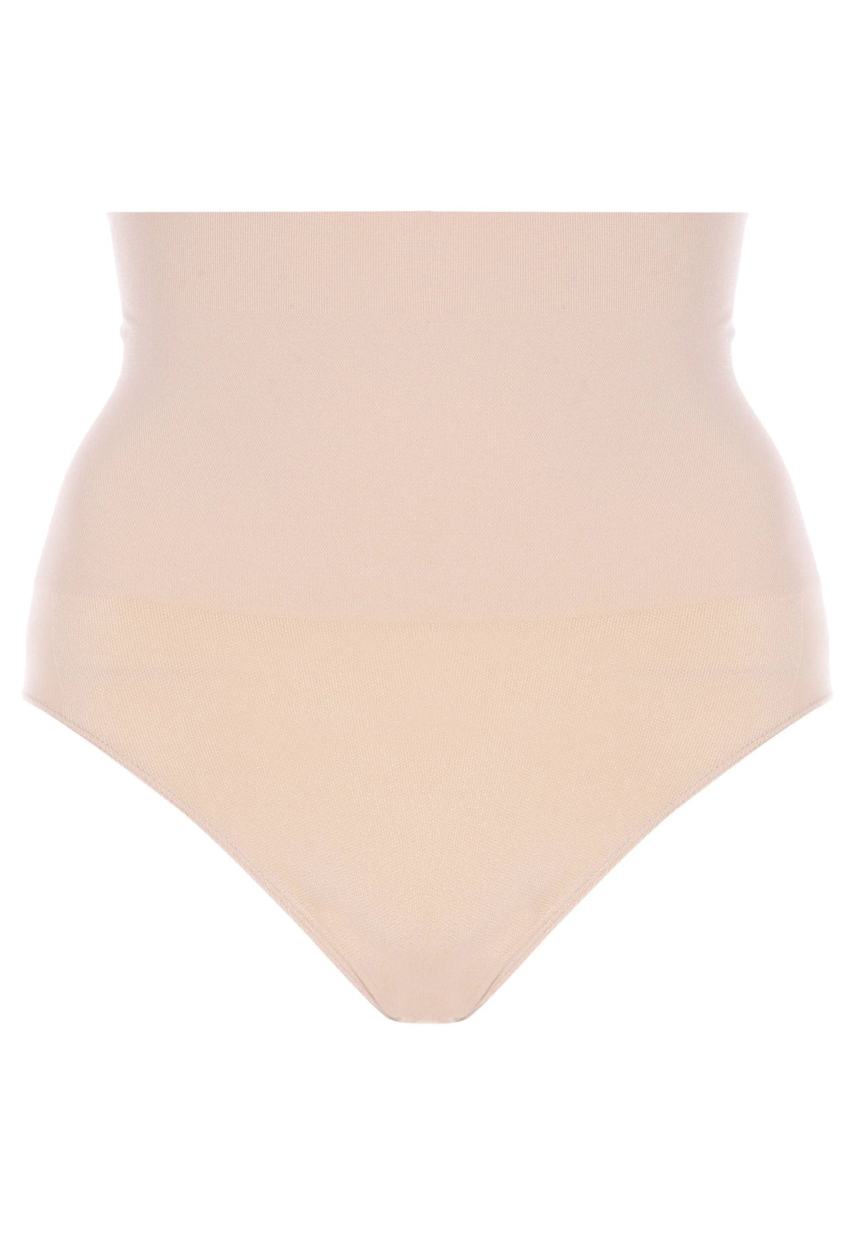 Womens Nude High Waist Support Briefs